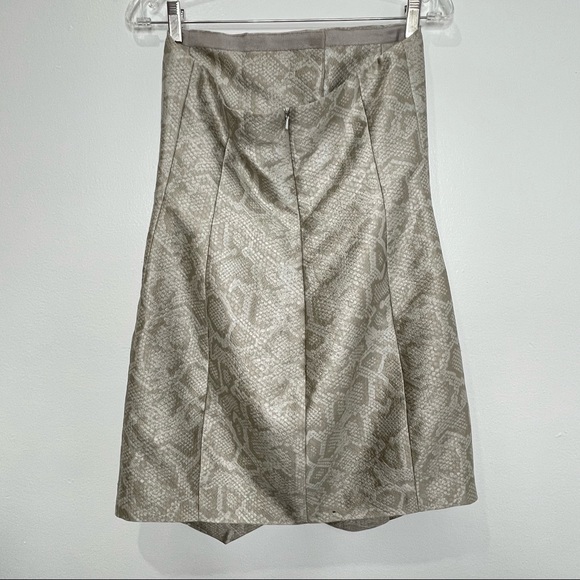 Jenni Kayne Snake Print Silk Blend Strapless Dress - Picture 8 of 9